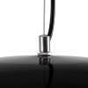 GloboStar® DIADEMA 01342 Μοντέρνο Κρεμαστό Φωτιστικό Καμπάνα Μονόφωτο 1 x E27 IP20 Μαύρο & Χρυσό Μέταλλο - Μ60 x Π60 x Υ30cm