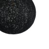 GloboStar® OCEANA 01360 Boho Κρεμαστό Φωτιστικό Μπάλα Μονόφωτο 1 x E27 IP20 Μαύρο Σχοινί - Μ40 x Π40 x Υ40cm
