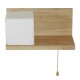 GloboStar® AMITY 01365 Μοντέρνο Επιτοίχιο Φωτιστικό Απλίκα Μονόφωτο 1 x E27 IP20 Μπεζ Ξύλο με Λευκό Γυαλί - Μ30 x Π14.5 x Υ15cm GloboStar® AMITY 01365 Μοντέρνο Επιτοίχιο Φωτιστικό Απλίκα Μονόφωτο 1 x E27 IP20 Μπεζ Ξύλο με Λευκό Γυαλί - Μ30 x Π14.5 x Υ15cm