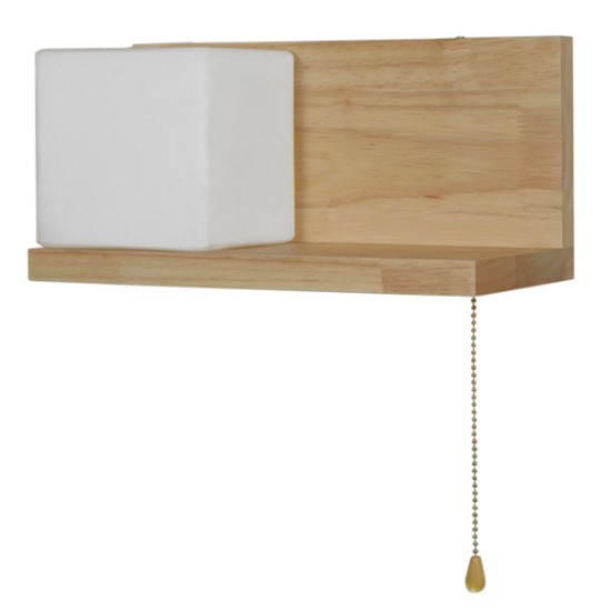 GloboStar® AMITY 01365 Μοντέρνο Επιτοίχιο Φωτιστικό Απλίκα Μονόφωτο 1 x E27 IP20 Μπεζ Ξύλο με Λευκό Γυαλί - Μ30 x Π14.5 x Υ15cm GloboStar® AMITY 01365 Μοντέρνο Επιτοίχιο Φωτιστικό Απλίκα Μονόφωτο 1 x E27 IP20 Μπεζ Ξύλο με Λευκό Γυαλί - Μ30 x Π14.5 x Υ15cm