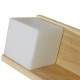 GloboStar® AMITY 01365 Μοντέρνο Επιτοίχιο Φωτιστικό Απλίκα Μονόφωτο 1 x E27 IP20 Μπεζ Ξύλο με Λευκό Γυαλί - Μ30 x Π14.5 x Υ15cm GloboStar® AMITY 01365 Μοντέρνο Επιτοίχιο Φωτιστικό Απλίκα Μονόφωτο 1 x E27 IP20 Μπεζ Ξύλο με Λευκό Γυαλί - Μ30 x Π14.5 x Υ15cm