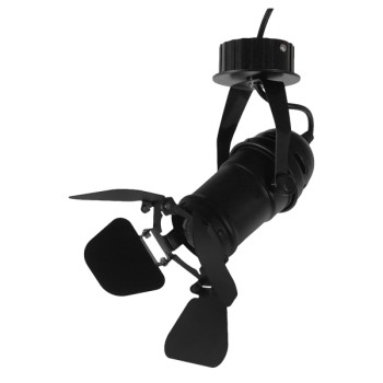 GLOBOSTAR® BROADWAY 01371 Vintage Φωτιστικό Οροφής με Ντουί 1 x E27 AC 220-240V IP20 - Μαύρο - Μ20 x Π20 x Υ27.5cm