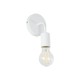 GloboStar® DON 01397 Vintage Επιτοίχιο Φωτιστικό Απλίκα Μονόφωτο 1 x E27 IP20 Λευκό Μέταλλο - Μ10 x Π7 x Υ16cm GloboStar® DON 01397 Vintage Επιτοίχιο Φωτιστικό Απλίκα Μονόφωτο 1 x E27 IP20 Λευκό Μέταλλο - Μ10 x Π7 x Υ16cm
