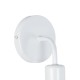 GloboStar® DON 01397 Vintage Επιτοίχιο Φωτιστικό Απλίκα Μονόφωτο 1 x E27 IP20 Λευκό Μέταλλο - Μ10 x Π7 x Υ16cm GloboStar® DON 01397 Vintage Επιτοίχιο Φωτιστικό Απλίκα Μονόφωτο 1 x E27 IP20 Λευκό Μέταλλο - Μ10 x Π7 x Υ16cm