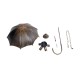 GloboStar® UMBRELLA 01406 Vintage Κρεμαστό Φωτιστικό Φιγούρα Πολύφωτο 5 x E27 IP20 Χάλκινο & Μαύρο Μέταλλο - Μ60 x Π60 x Y65cm GloboStar® UMBRELLA 01406 Vintage Κρεμαστό Φωτιστικό Φιγούρα Πολύφωτο 5 x E27 IP20 Χάλκινο & Μαύρο Μέταλλο - Μ60 x Π60 x Y65cm