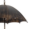 GloboStar® UMBRELLA 01406 Vintage Κρεμαστό Φωτιστικό Φιγούρα Πολύφωτο 5 x E27 IP20 Χάλκινο & Μαύρο Μέταλλο - Μ60 x Π60 x Y65cm