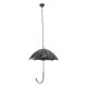 GloboStar® UMBRELLA 01407 Vintage Κρεμαστό Φωτιστικό Φιγούρα Πολύφωτο 5 x E27 IP20 Ασημί Μέταλλο - Μ60 x Π60 x Y65cm GloboStar® UMBRELLA 01407 Vintage Κρεμαστό Φωτιστικό Φιγούρα Πολύφωτο 5 x E27 IP20 Ασημί Μέταλλο - Μ60 x Π60 x Y65cm