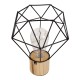 GloboStar® ANTLER 01441 Επιτραπέζιο Φωτιστικό Πορτατίφ LED -W -lm -° DC 5V IP20 Θερμό Λευκό 3000K Μαύρο Μέταλλο με Μπεζ Ξύλο - Μ19 x Π19 x Υ23cm - 2 Xρόνια Εγγύηση GloboStar® ANTLER 01441 Μοντέρνο Επιτραπέζιο Φωτιστικό Γραφείου LED USB DC 5V Μονόφωτο Μεταλλικό Μαύρο με Ξύλινη Βάση Θερμό Λευκό 3000K Φ19 x Μ19 x Π19 x Υ23cm