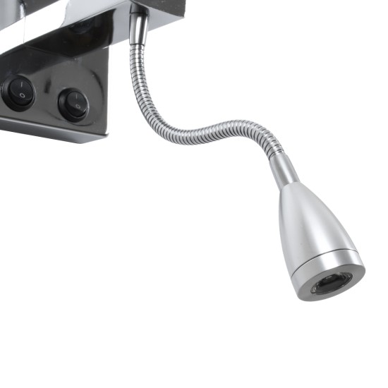 GloboStar® ELEGANT 01494 Μοντέρνο Επιτοίχιο Φωτιστικό Απλίκα με LED Βραχίονα Δίφωτο 1 x E27 IP20 Μαύρο Ύφασμα με Ασημί Μέταλλο - Μ17 x Π21 x Υ43cm GloboStar® ELEGANT 01494 Μοντέρνο Επιτοίχιο Φωτιστικό Απλίκα με LED Βραχίονα Δίφωτο 1 x E27 IP20 Μαύρο Ύφασμα με Ασημί Μέταλλο - Μ17 x Π21 x Υ43cm