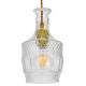 GloboStar® WHISKEY 01513 Vintage Κρεμαστό Φωτιστικό Ανάρτηση Μονόφωτο 1 x E27 IP20 Διάφανο Γυαλί - Μ13 x Π13 x Υ22cm GloboStar® WHISKEY 01513 Vintage Κρεμαστό Φωτιστικό Ανάρτηση Μονόφωτο 1 x E27 IP20 Διάφανο Γυαλί - Μ13 x Π13 x Υ22cm