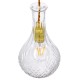 GloboStar® WHISKEY 01514 Vintage Κρεμαστό Φωτιστικό Ανάρτηση Μονόφωτο 1 x E27 IP20 Διάφανο Γυαλί - Μ14 x Π14 x Υ23cm GloboStar® WHISKEY 01514 Vintage Κρεμαστό Φωτιστικό Ανάρτηση Μονόφωτο 1 x E27 IP20 Διάφανο Γυαλί - Μ14 x Π14 x Υ23cm