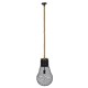 GloboStar® URBAN 01522 Vintage Κρεμαστό Φωτιστικό Πλέγμα Μονόφωτο 1 x E27 IP20 Μαύρο Μέταλλο με Μπεζ Σχοινί - Μ28 x Π28 x Υ40cm GloboStar® URBAN 01522 Vintage Κρεμαστό Φωτιστικό Πλέγμα Μονόφωτο 1 x E27 IP20 Μαύρο Μέταλλο με Μπεζ Σχοινί - Μ28 x Π28 x Υ40cm