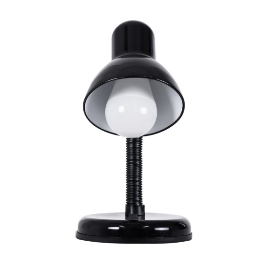 GLOBOSTAR® STUDENT 01530 Μοντέρνο Επιτραπέζιο Φωτιστικό Πορτατίφ με Ντουί 1 x E27 AC 220-240V IP20 - Μαύρο - Μ12 x Π12 x Υ32cm GLOBOSTAR® STUDENT 01530 Μοντέρνο Επιτραπέζιο Φωτιστικό Πορτατίφ με Ντουί 1 x E27 AC 220-240V IP20 - Μαύρο - Μ12 x Π12 x Υ32cm