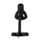 GLOBOSTAR® STUDENT 01530 Μοντέρνο Επιτραπέζιο Φωτιστικό Πορτατίφ με Ντουί 1 x E27 AC 220-240V IP20 - Μαύρο - Μ12 x Π12 x Υ32cm GLOBOSTAR® STUDENT 01530 Μοντέρνο Επιτραπέζιο Φωτιστικό Πορτατίφ με Ντουί 1 x E27 AC 220-240V IP20 - Μαύρο - Μ12 x Π12 x Υ32cm