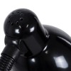 GLOBOSTAR® STUDENT 01530 Μοντέρνο Επιτραπέζιο Φωτιστικό Πορτατίφ με Ντουί 1 x E27 AC 220-240V IP20 - Μαύρο - Μ12 x Π12 x Υ32cm