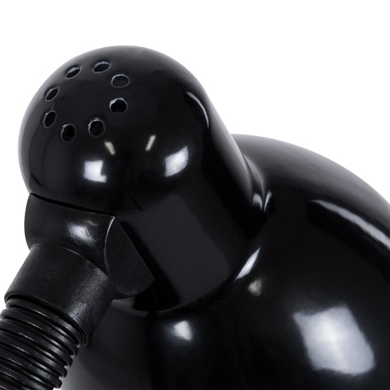 GLOBOSTAR® STUDENT 01530 Μοντέρνο Επιτραπέζιο Φωτιστικό Πορτατίφ με Ντουί 1 x E27 AC 220-240V IP20 - Μαύρο - Μ12 x Π12 x Υ32cm GLOBOSTAR® STUDENT 01530 Μοντέρνο Επιτραπέζιο Φωτιστικό Πορτατίφ με Ντουί 1 x E27 AC 220-240V IP20 - Μαύρο - Μ12 x Π12 x Υ32cm