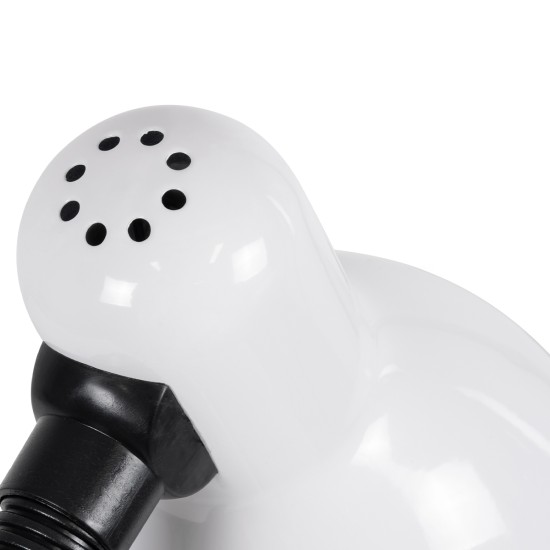 GLOBOSTAR® STUDENT 01531 Μοντέρνο Επιτραπέζιο Φωτιστικό Πορτατίφ με Ντουί 1 x E27 AC 220-240V IP20 - Λευκό - Μ12 x Π12 x Υ32cm GLOBOSTAR® STUDENT 01531 Μοντέρνο Επιτραπέζιο Φωτιστικό Πορτατίφ με Ντουί 1 x E27 AC 220-240V IP20 - Λευκό - Μ12 x Π12 x Υ32cm