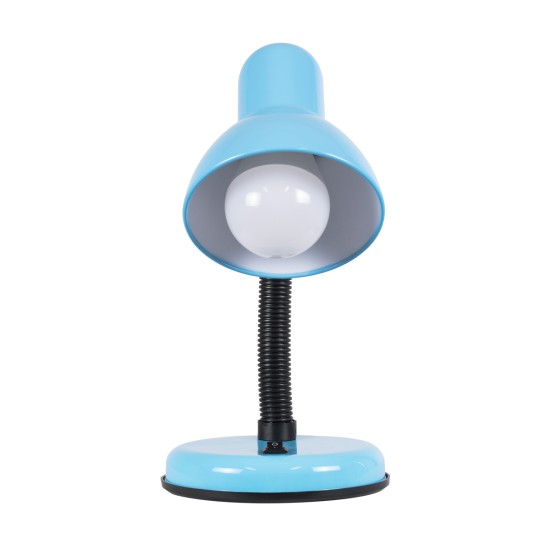 GLOBOSTAR® STUDENT 01532 Μοντέρνο Επιτραπέζιο Φωτιστικό Πορτατίφ με Ντουί 1 x E27 AC 220-240V IP20 - Γαλάζιο - Μ12 x Π12 x Υ32cm GLOBOSTAR® STUDENT 01532 Μοντέρνο Επιτραπέζιο Φωτιστικό Πορτατίφ με Ντουί 1 x E27 AC 220-240V IP20 - Γαλάζιο - Μ12 x Π12 x Υ32cm