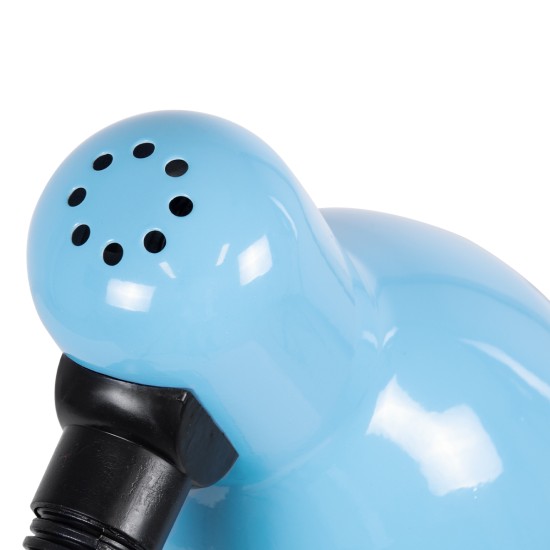 GLOBOSTAR® STUDENT 01532 Μοντέρνο Επιτραπέζιο Φωτιστικό Πορτατίφ με Ντουί 1 x E27 AC 220-240V IP20 - Γαλάζιο - Μ12 x Π12 x Υ32cm GLOBOSTAR® STUDENT 01532 Μοντέρνο Επιτραπέζιο Φωτιστικό Πορτατίφ με Ντουί 1 x E27 AC 220-240V IP20 - Γαλάζιο - Μ12 x Π12 x Υ32cm