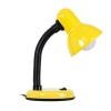 GloboStar® STUDENT YELLOW 01536 Μοντέρνο Επιτραπέζιο Φωτιστικό Γραφείου Μονόφωτο 1 x E27 Κίτρινο με Λευκό Μεταλλικό με Διακόπτη ΟN/OFF Καμπάνα Φ12 x Υ32cm