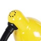 GloboStar® STUDENT 01536 Μοντέρνο Επιτραπέζιο Φωτιστικό Πορτατίφ Μονόφωτο 1 x E27 IP20 Κίτρινο Μέταλλο με Μαύρο Πλαστικό - Μ12 x Π12 x Υ32cm GloboStar® STUDENT YELLOW 01536 Μοντέρνο Επιτραπέζιο Φωτιστικό Γραφείου Μονόφωτο 1 x E27 Κίτρινο με Λευκό Μεταλλικό με Διακόπτη ΟN/OFF Καμπάνα Φ12 x Υ32cm