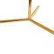 GloboStar® ELFIS GOLD 01551 Μοντέρνο Επιτραπέζιο Φωτιστικό Πορτατίφ Μονόφωτο 1 x E27 Χρυσό Μεταλλικό με Λευκό Γυαλί Μπάλα Φ15 x Υ53cm GloboStar® ELFIS GOLD 01551 Μοντέρνο Επιτραπέζιο Φωτιστικό Πορτατίφ Μονόφωτο 1 x E27 Χρυσό Μεταλλικό με Λευκό Γυαλί Μπάλα Φ15 x Υ53cm