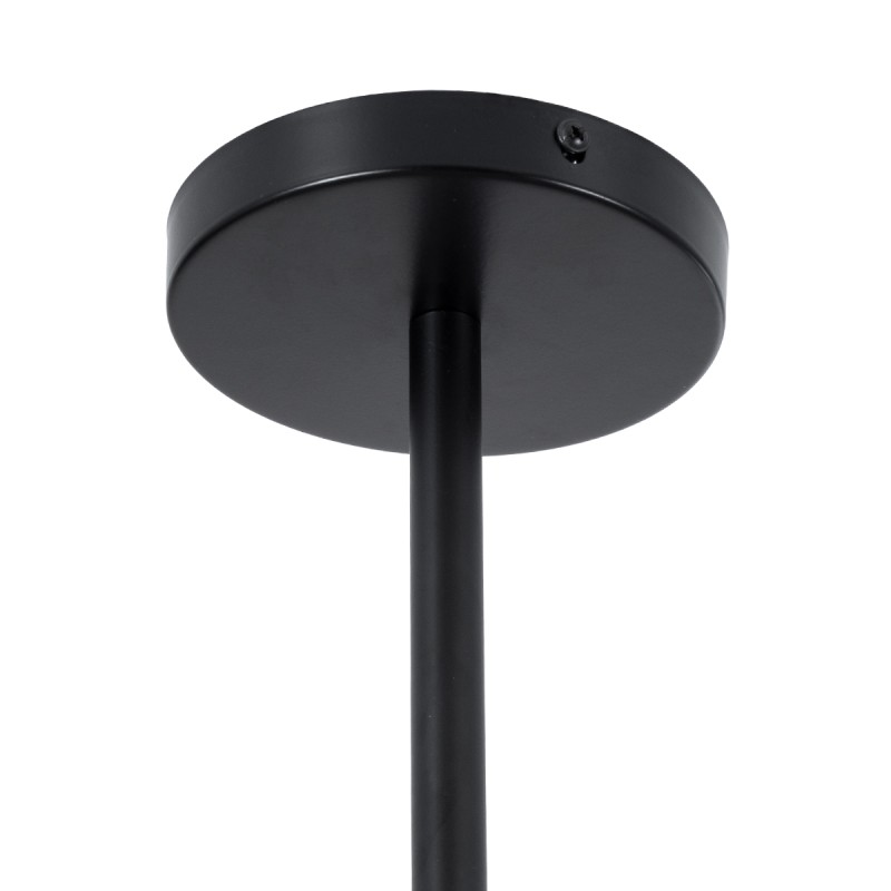 GloboStar® ORNATE 01553 Φωτιστικό Οροφής LED 104W lm ° AC 220-240V IP20 Φυσικό Λευκό 4500k Μαύρο & Χάλκινο Μέταλλο με Λευκό Πλαστικό - Μ65 x Π65 x Υ70cm - 2 Xρόνια Εγγύηση