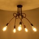 GloboStar® PAULELI 01564 Μοντέρνο Φωτιστικό Οροφής Πλέγμα Πολύφωτο 5 x E27 IP20 Χάλκινο Μέταλλο - Μ80 x Π80 x Υ40cm GloboStar® PAULELI 01564 Μοντέρνο Φωτιστικό Οροφής Πλέγμα Πολύφωτο 5 x E27 IP20 Χάλκινο Μέταλλο - Μ80 x Π80 x Υ40cm