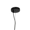 GloboStar® BAHAMAS 01569 Boho Κρεμαστό Φωτιστικό Καμπάνα Μονόφωτο 1 x E27 IP20 Καφέ Ξύλο - Μ90 x Π90 x Y90cm