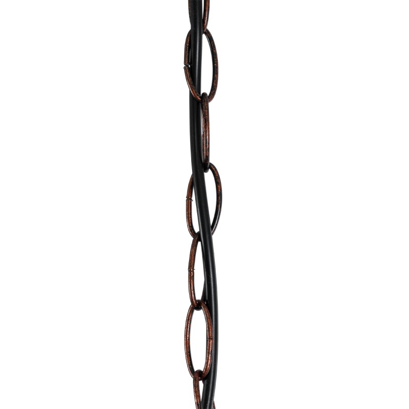 GloboStar® HARROW 01572 Vintage Κρεμαστό Φωτιστικό Kαμπάνα Μονόφωτο 1 x E27 IP20 Χάλκινο Μέταλλο - Μ33 x Π33 x Υ26cm