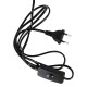 GloboStar® BARNABY 01573 Μοντέρνο Επιτραπέζιο Φωτιστικό Πορτατίφ Μονόφωτο 1 x E27 IP20 Μαύρο Μέταλλο, Μπεζ Ξύλο με Μαύρο Ύφασμα - Μ15 x Π33 x Υ48cm GloboStar® BARNABY 01573 Μοντέρνο Επιτραπέζιο Φωτιστικό Πορτατίφ Μονόφωτο 1 x E27 Μαύρο Μεταλλικό με Καπέλο και Ξύλινη Καφέ Βάση Καμπάνα Φ13 x Υ48cm
