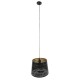 GloboStar® ACCADEMIA 01584 Μοντέρνο Κρεμαστό Φωτιστικό Καπέλο Μονόφωτο 1 x E27 IP20 Μαύρο & Χρυσό Μέταλλο - Μ35 x Π35 x Y25cm GloboStar® ACCADEMIA 01584 Μοντέρνο Κρεμαστό Φωτιστικό Καπέλο Μονόφωτο 1 x E27 IP20 Μαύρο & Χρυσό Μέταλλο - Μ35 x Π35 x Y25cm