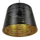 GloboStar® ACCADEMIA 01584 Μοντέρνο Κρεμαστό Φωτιστικό Καπέλο Μονόφωτο 1 x E27 IP20 Μαύρο & Χρυσό Μέταλλο - Μ35 x Π35 x Y25cm GloboStar® ACCADEMIA 01584 Μοντέρνο Κρεμαστό Φωτιστικό Καπέλο Μονόφωτο 1 x E27 IP20 Μαύρο & Χρυσό Μέταλλο - Μ35 x Π35 x Y25cm