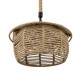 GloboStar® SPIRIT 01607 Boho Κρεμαστό Φωτιστικό Καμπάνα Μονόφωτο 1 x E27 IP20 Μπεζ Σχοινί - Μ35 x Π35 x Y30cm GloboStar® SPIRIT 01607 Boho Κρεμαστό Φωτιστικό Καμπάνα Μονόφωτο 1 x E27 IP20 Μπεζ Σχοινί - Μ35 x Π35 x Y30cm