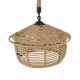 GloboStar® SPIRIT 01607 Boho Κρεμαστό Φωτιστικό Καμπάνα Μονόφωτο 1 x E27 IP20 Μπεζ Σχοινί - Μ35 x Π35 x Y30cm GloboStar® SPIRIT 01607 Boho Κρεμαστό Φωτιστικό Καμπάνα Μονόφωτο 1 x E27 IP20 Μπεζ Σχοινί - Μ35 x Π35 x Y30cm