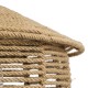 GloboStar® SPIRIT 01607 Boho Κρεμαστό Φωτιστικό Καμπάνα Μονόφωτο 1 x E27 IP20 Μπεζ Σχοινί - Μ35 x Π35 x Y30cm GloboStar® SPIRIT 01607 Boho Κρεμαστό Φωτιστικό Καμπάνα Μονόφωτο 1 x E27 IP20 Μπεζ Σχοινί - Μ35 x Π35 x Y30cm