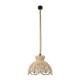 GloboStar® VENIER 01610 Boho Κρεμαστό Φωτιστικό Πλέγμα Μονόφωτο 1 x E27 IP20 Μπεζ Σχοινί - Μ35 x Π35 x Y26cm GloboStar® VENIER 01610 Boho Κρεμαστό Φωτιστικό Πλέγμα Μονόφωτο 1 x E27 IP20 Μπεζ Σχοινί - Μ35 x Π35 x Y26cm
