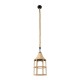 GloboStar® YUBA 01612 Boho Κρεμαστό Φωτιστικό Πλέγμα Μονόφωτο 1 x E27 IP20 Μπεζ Σχοινί - Μ22 x Π22 x Y40cm GloboStar® YUBA 01612 Boho Κρεμαστό Φωτιστικό Πλέγμα Μονόφωτο 1 x E27 IP20 Μπεζ Σχοινί - Μ22 x Π22 x Y40cm