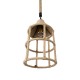 GloboStar® YUBA 01612 Boho Κρεμαστό Φωτιστικό Πλέγμα Μονόφωτο 1 x E27 IP20 Μπεζ Σχοινί - Μ22 x Π22 x Y40cm GloboStar® YUBA 01612 Boho Κρεμαστό Φωτιστικό Πλέγμα Μονόφωτο 1 x E27 IP20 Μπεζ Σχοινί - Μ22 x Π22 x Y40cm