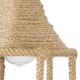 GloboStar® YUBA 01612 Boho Κρεμαστό Φωτιστικό Πλέγμα Μονόφωτο 1 x E27 IP20 Μπεζ Σχοινί - Μ22 x Π22 x Y40cm GloboStar® YUBA 01612 Boho Κρεμαστό Φωτιστικό Πλέγμα Μονόφωτο 1 x E27 IP20 Μπεζ Σχοινί - Μ22 x Π22 x Y40cm