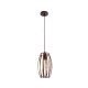 GloboStar® ZEBRA 01639 Vintage Κρεμαστό Φωτιστικό Πλέγμα Μονόφωτο 1 x E27 IP20 Χάλκινο Μέταλλο - Μ15 x 15 x Y15cm GloboStar® ZEBRA 01639 Vintage Κρεμαστό Φωτιστικό Πλέγμα Μονόφωτο 1 x E27 IP20 Χάλκινο Μέταλλο - Μ15 x 15 x Y15cm
