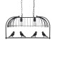 GloboStar® NEST 01643 Vintage Κρεμαστό Φωτιστικό Φιγούρα Δίφωτο 2 x E27 IP20 Μαύρο Μέταλλο με Πράσινο Πλαστικό - Μ73.6 x Π37.5 x Y38cm GloboStar® NEST 01643 Vintage Κρεμαστό Φωτιστικό Φιγούρα Δίφωτο 2 x E27 IP20 Μαύρο Μέταλλο με Πράσινο Πλαστικό - Μ73.6 x Π37.5 x Y38cm