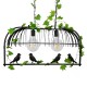 GloboStar® NEST 01643 Vintage Κρεμαστό Φωτιστικό Φιγούρα Δίφωτο 2 x E27 IP20 Μαύρο Μέταλλο με Πράσινο Πλαστικό - Μ73.6 x Π37.5 x Y38cm GloboStar® NEST 01643 Vintage Κρεμαστό Φωτιστικό Φιγούρα Δίφωτο 2 x E27 IP20 Μαύρο Μέταλλο με Πράσινο Πλαστικό - Μ73.6 x Π37.5 x Y38cm