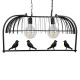 GloboStar® NEST 01643 Vintage Κρεμαστό Φωτιστικό Φιγούρα Δίφωτο 2 x E27 IP20 Μαύρο Μέταλλο με Πράσινο Πλαστικό - Μ73.6 x Π37.5 x Y38cm GloboStar® NEST 01643 Vintage Κρεμαστό Φωτιστικό Φιγούρα Δίφωτο 2 x E27 IP20 Μαύρο Μέταλλο με Πράσινο Πλαστικό - Μ73.6 x Π37.5 x Y38cm