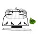 GloboStar® NEST 01643 Vintage Κρεμαστό Φωτιστικό Φιγούρα Δίφωτο 2 x E27 IP20 Μαύρο Μέταλλο με Πράσινο Πλαστικό - Μ73.6 x Π37.5 x Y38cm GloboStar® NEST 01643 Vintage Κρεμαστό Φωτιστικό Φιγούρα Δίφωτο 2 x E27 IP20 Μαύρο Μέταλλο με Πράσινο Πλαστικό - Μ73.6 x Π37.5 x Y38cm