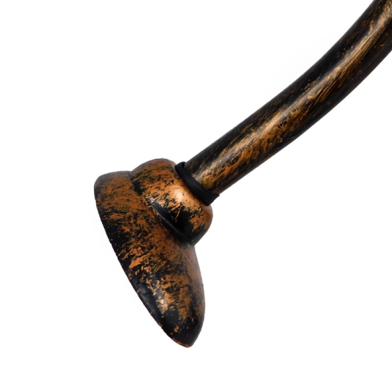 GloboStar® LITTLE MAN 01656 Μοντέρνο Κρεμαστό Φωτιστικό Φιγούρα Τρίφωτο 3 x E27 IP20 Χάλκινο Μέταλλο - Μ45 x Π45 x Υ40cm