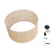 GloboStar® YOTTO 01822 Boho Κρεμαστό Φωτιστικό Καπέλο Μονόφωτο 1 x E27 IP20 Μπεζ Ξύλο - Μ55 x Π55 x Y30cm GloboStar® YOTTO 01822 Boho Κρεμαστό Φωτιστικό Καπέλο Μονόφωτο 1 x E27 IP20 Μπεζ Ξύλο - Μ55 x Π55 x Y30cm