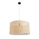 GloboStar® YOTTO 01822 Boho Κρεμαστό Φωτιστικό Καπέλο Μονόφωτο 1 x E27 IP20 Μπεζ Ξύλο - Μ55 x Π55 x Y30cm GloboStar® YOTTO 01822 Boho Κρεμαστό Φωτιστικό Καπέλο Μονόφωτο 1 x E27 IP20 Μπεζ Ξύλο - Μ55 x Π55 x Y30cm