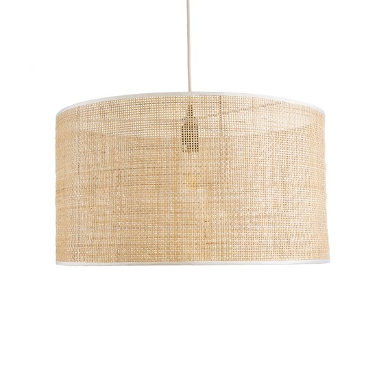 GloboStar® YOTTO 01822 Boho Κρεμαστό Φωτιστικό Καπέλο Μονόφωτο 1 x E27 IP20 Μπεζ Ξύλο - Μ55 x Π55 x Y30cm GloboStar® YOTTO 01822 Boho Κρεμαστό Φωτιστικό Καπέλο Μονόφωτο 1 x E27 IP20 Μπεζ Ξύλο - Μ55 x Π55 x Y30cm