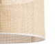 GloboStar® YOTTO 01822 Boho Κρεμαστό Φωτιστικό Καπέλο Μονόφωτο 1 x E27 IP20 Μπεζ Ξύλο - Μ55 x Π55 x Y30cm GloboStar® YOTTO 01822 Boho Κρεμαστό Φωτιστικό Καπέλο Μονόφωτο 1 x E27 IP20 Μπεζ Ξύλο - Μ55 x Π55 x Y30cm